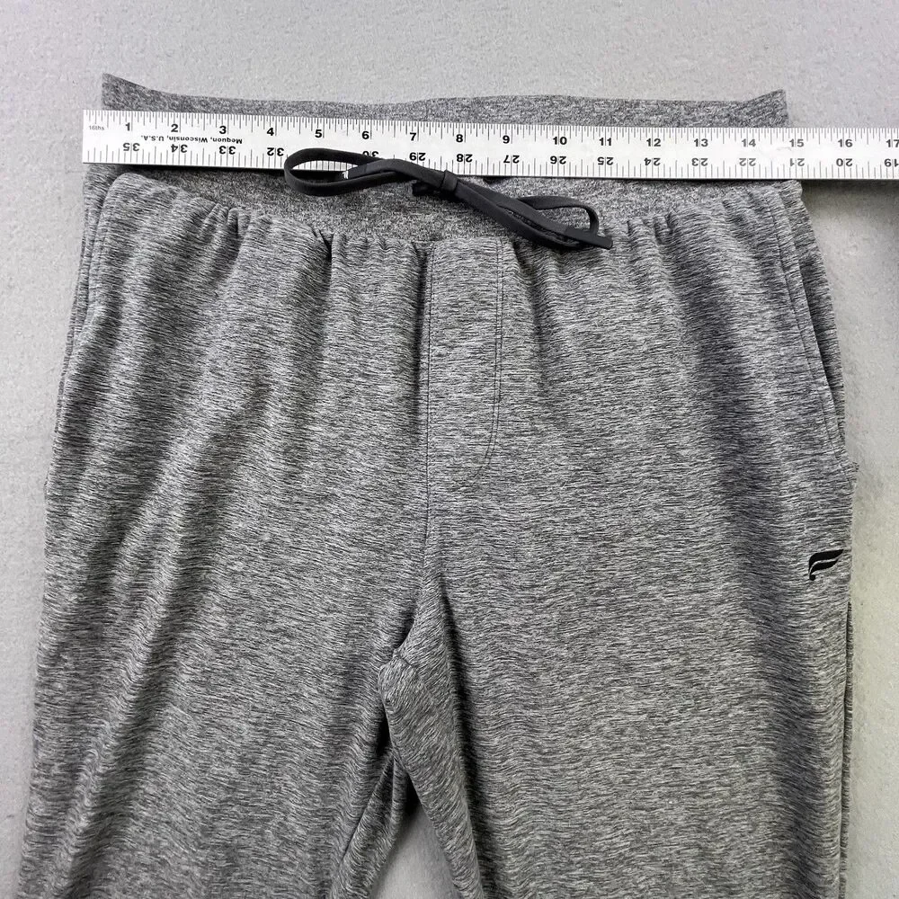 Fabletics Cloud Jersey Joggers Men's M Gray Lightweight Athletic Sweatpants